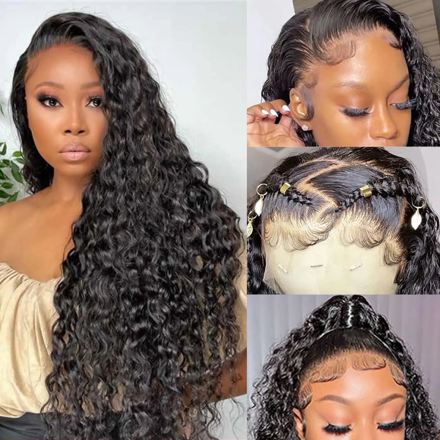 Front Human Hair Wig