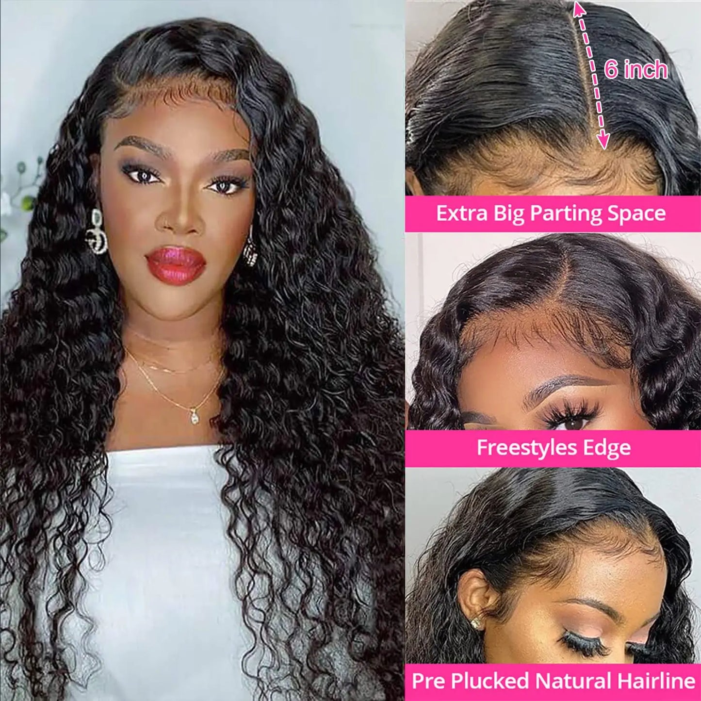 Front Human Hair Wig