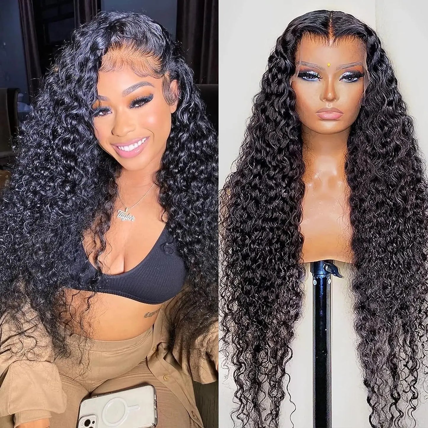 Front Human Hair Wig