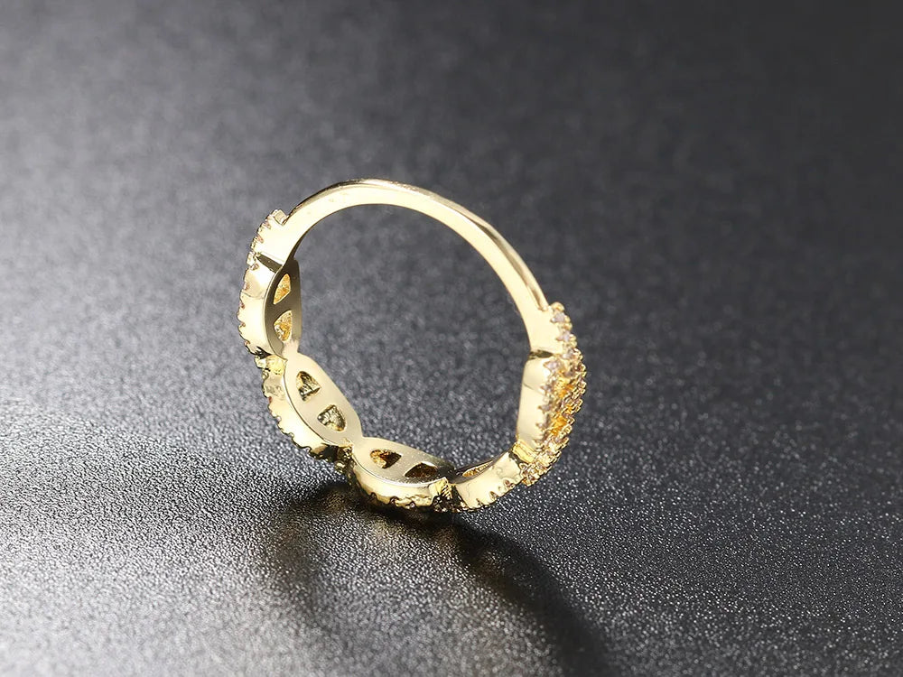 Hip Hop Link Ring for Women