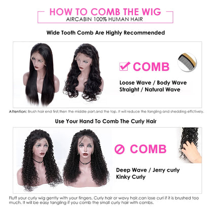 Front Human Hair Wig