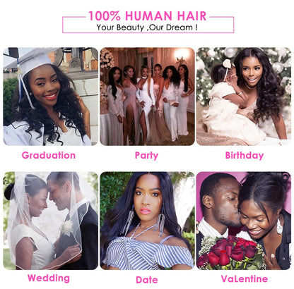 Front Human Hair Wig