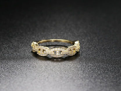 Hip Hop Link Ring for Women