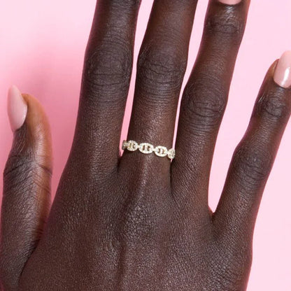 Hip Hop Link Ring for Women