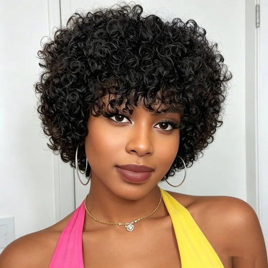Short Human Hair Wigs