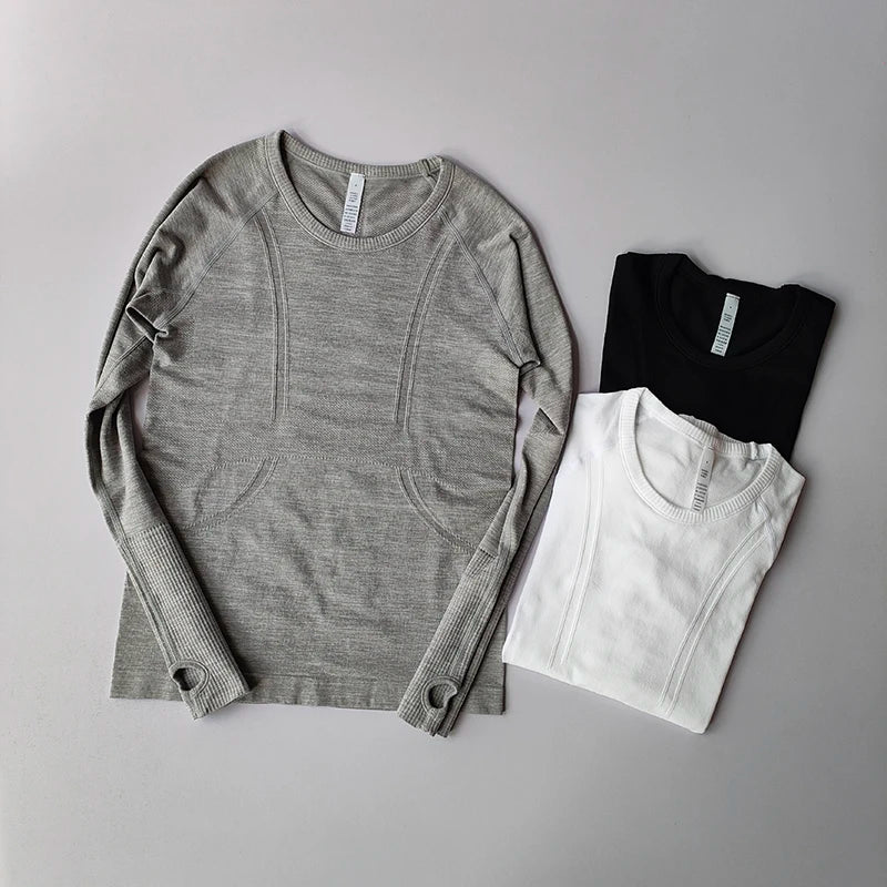 , Sports Tops, Round Neck,,