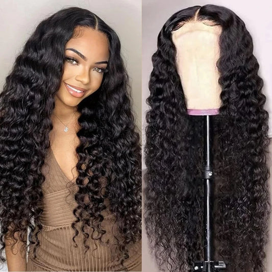 Deep Wave Frontal Wig