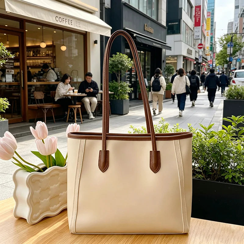 Women's handbag textured tote bag