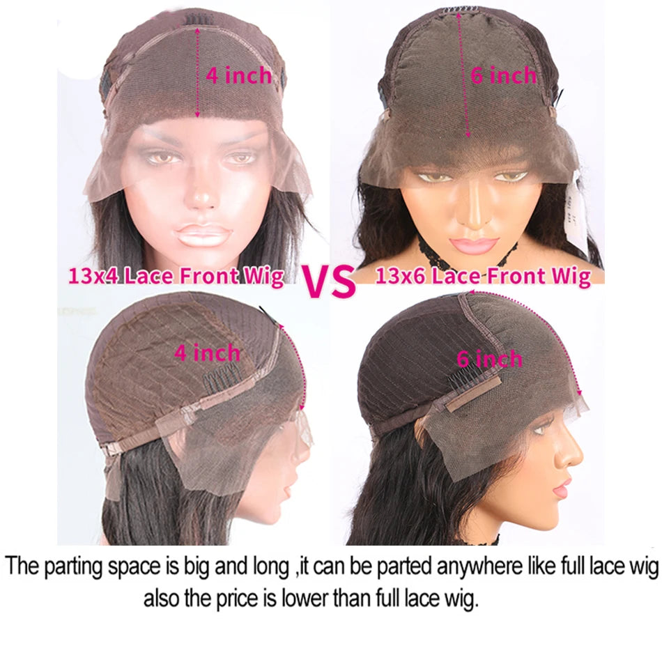 Front Human Hair Wigs