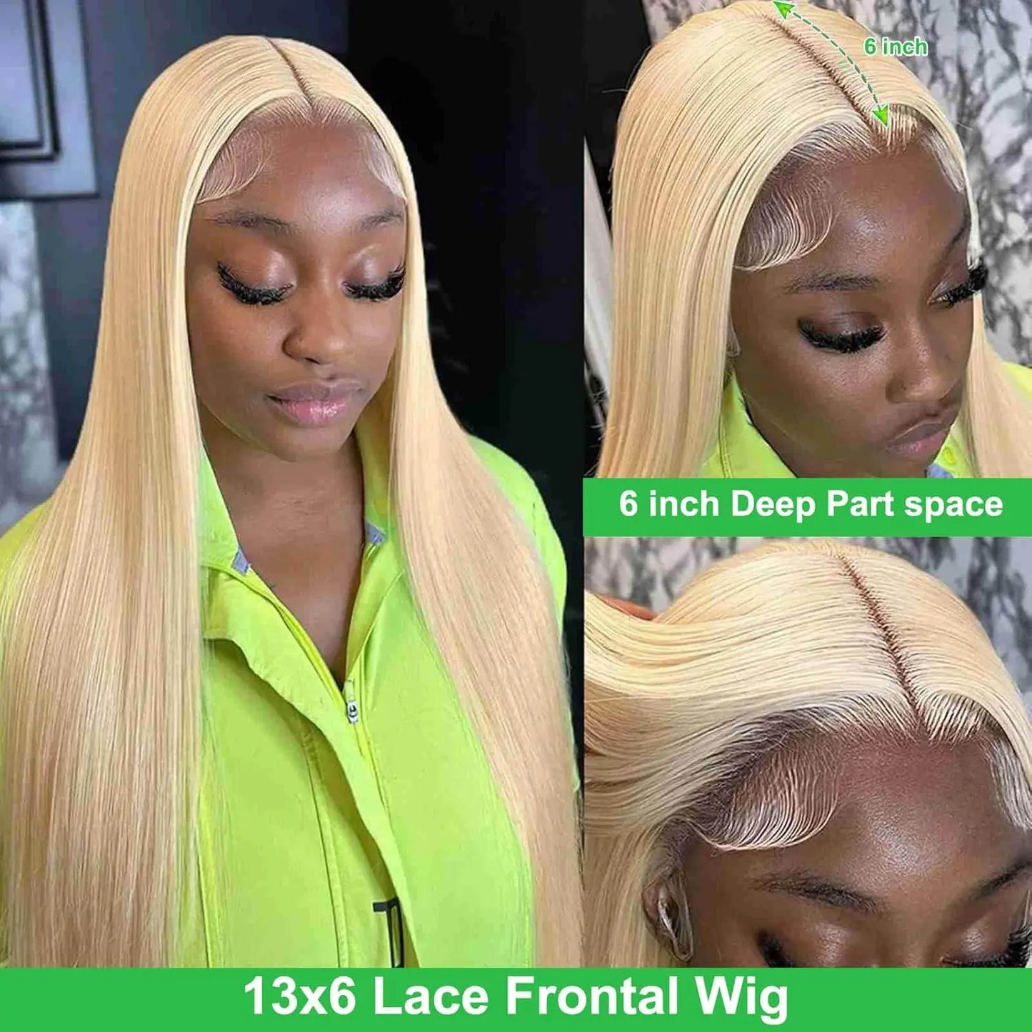 Straight Lace Front Wig Human Hair
