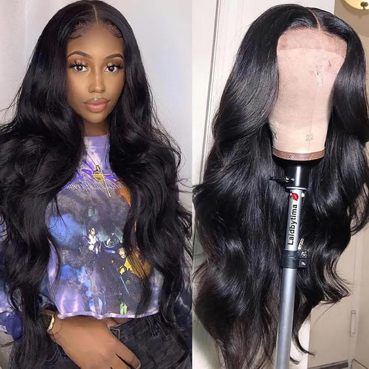 46 Inch Body Wave Human Hair Wigs