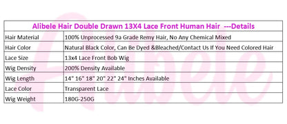 Super Double Drawn Human Hair Wigs