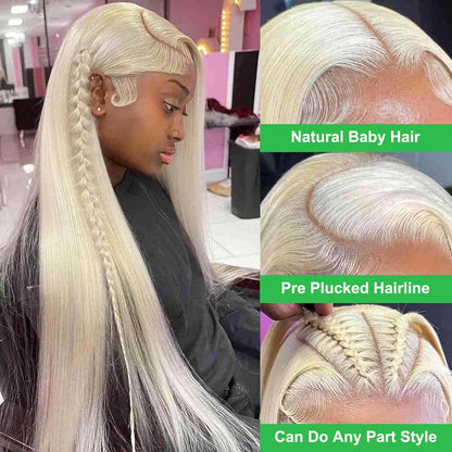 Straight Lace Front Wig Human Hair