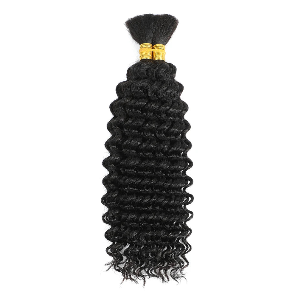Deep Wave Bulk Human Hair