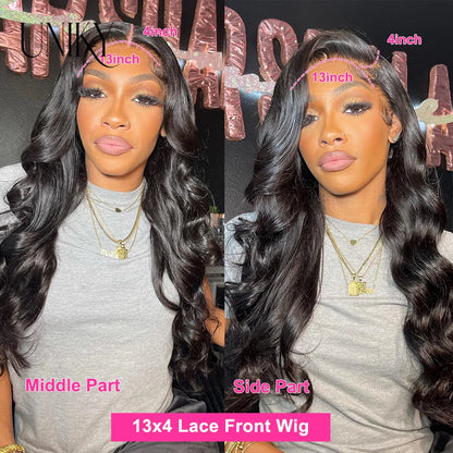 Bone Straight 13x4 Lace Front Wigs