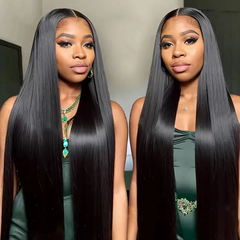 Banquet Woman Fashion Long Straight Hair