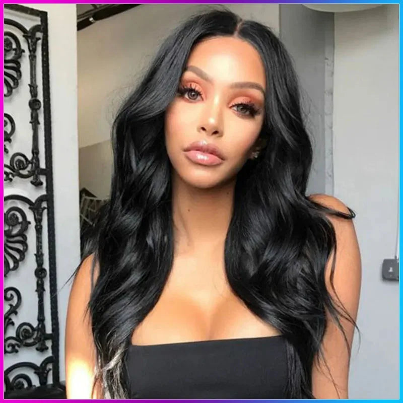 Synthetic Long  Wavy Wig