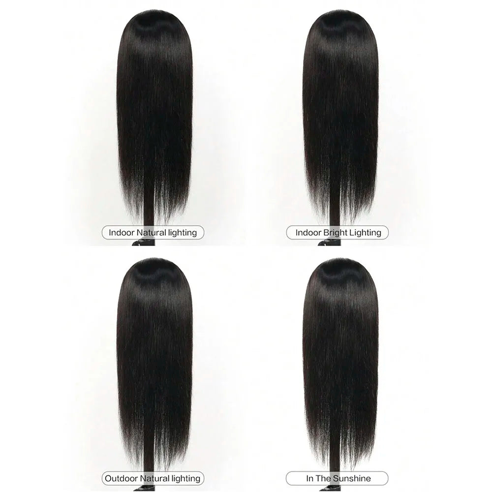 Bone Straight 13x4 Lace Front Wigs