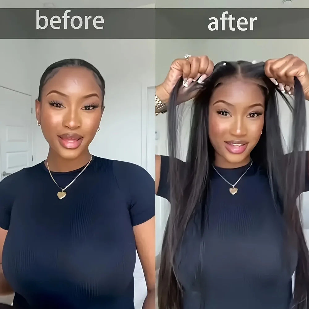 Bone Straight 13x4 13x6 Lace Frontal Wigs
