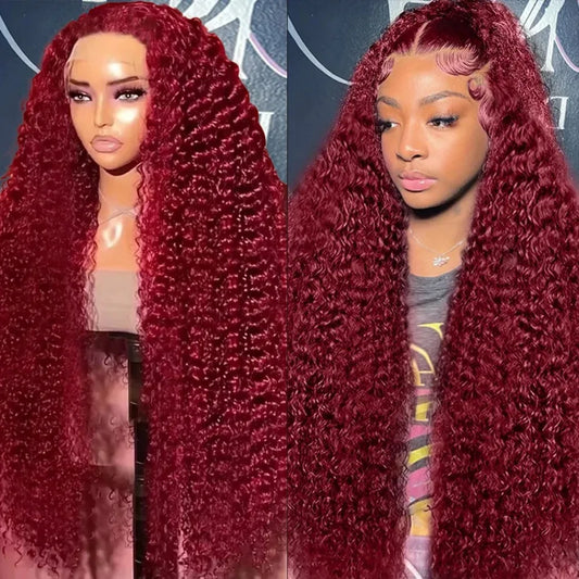 Deep Wave Frontal Human Hair Wig
