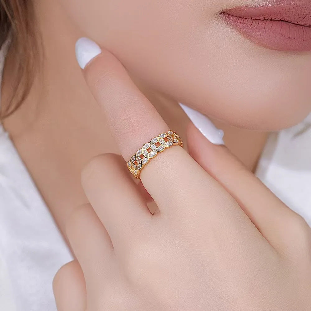 A coin ring for women
