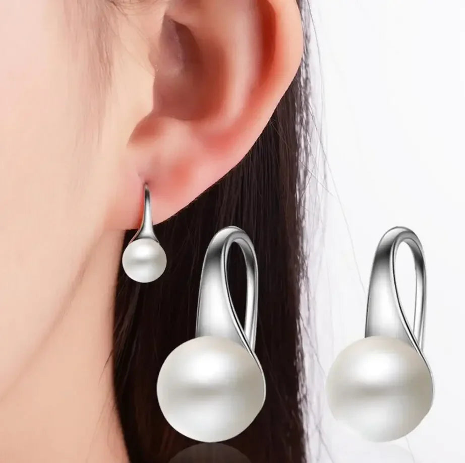 Korean fashion 925 Sterling Silver Earrings