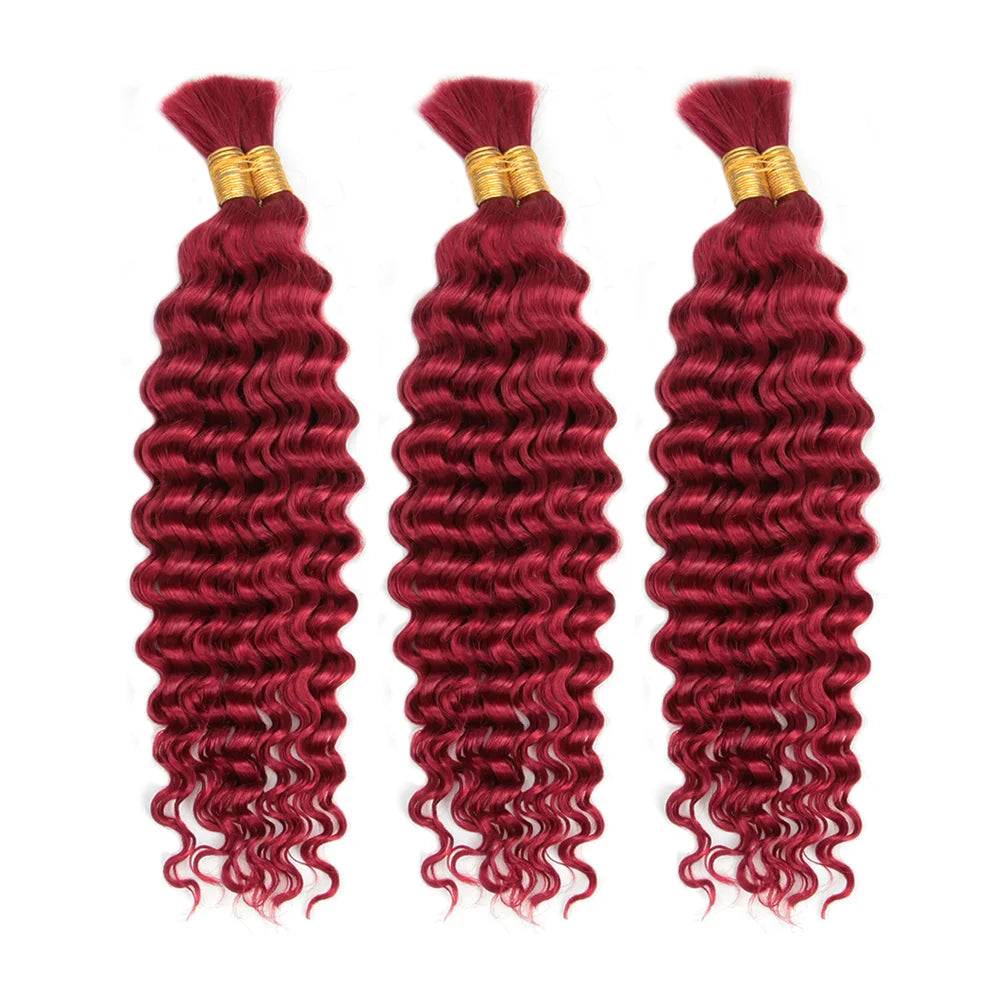 Deep Wave Bulk Human Hair
