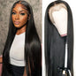 26-inch straight lace front wig
