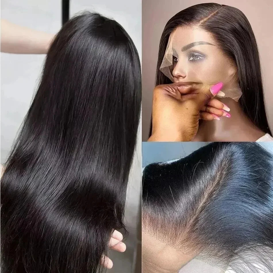 Bone Straight 13x4 13x6 Lace Frontal Wigs