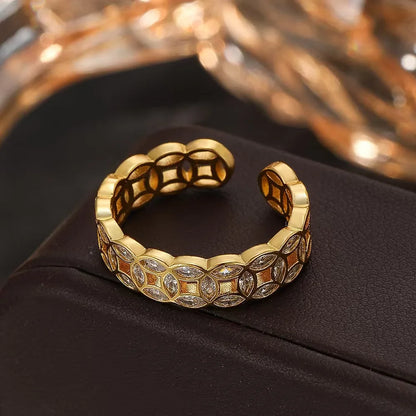 A coin ring for women