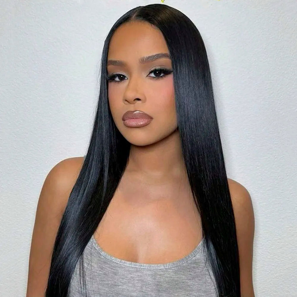 Bone Straight 13x4 Lace Front Wigs