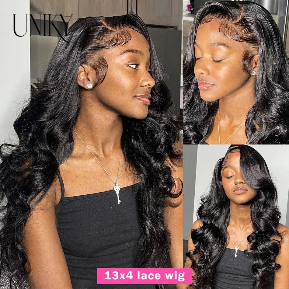 Bone Straight 13x4 Lace Front Wigs