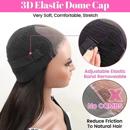 Bone Straight 13x4 13x6 Lace Frontal Wigs