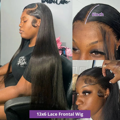 Brazilian Bone Straight Human Hair Wigs