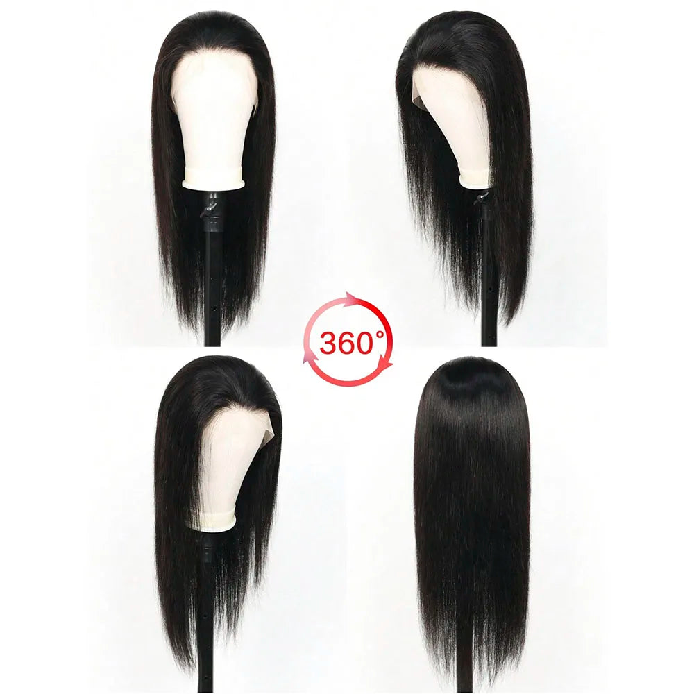 Bone Straight 13x4 Lace Front Wigs
