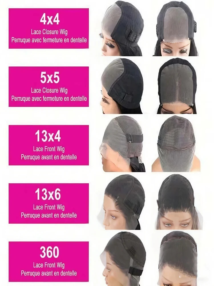 Straight Lace Front Wig Human Hair