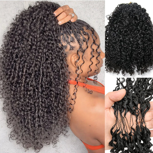 12A Small Spirals Curly Hair
