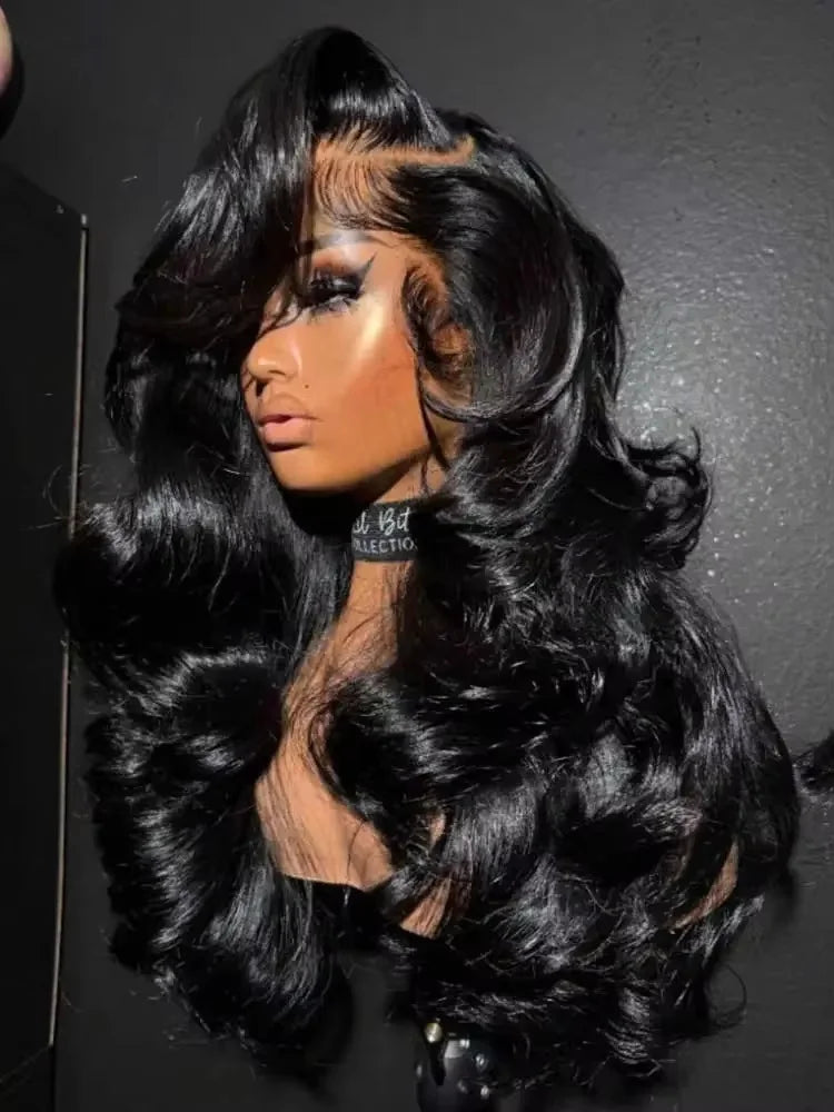46 Inch Body Wave Human Hair Wigs