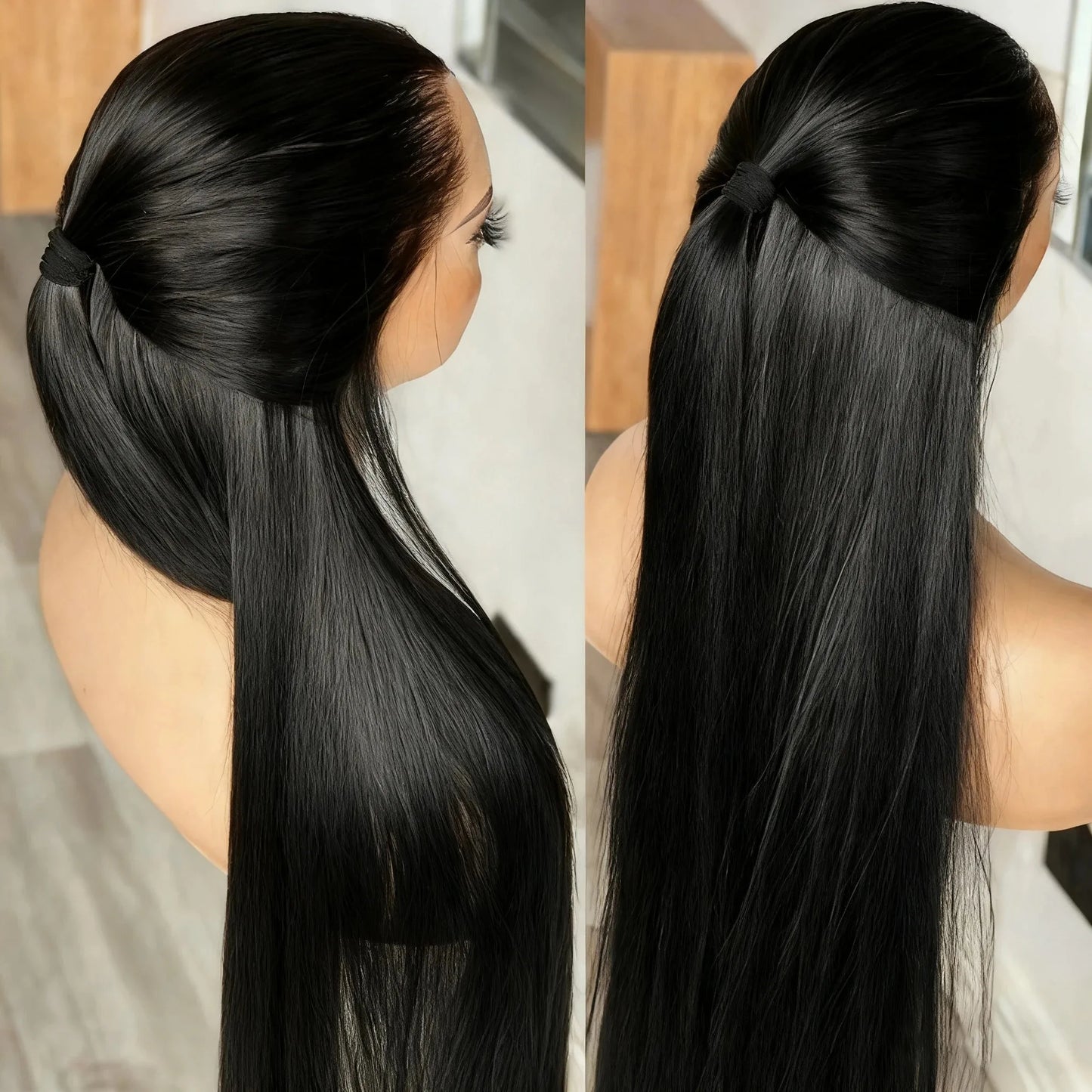 Bone Straight 13x4 13x6 Lace Frontal Wigs