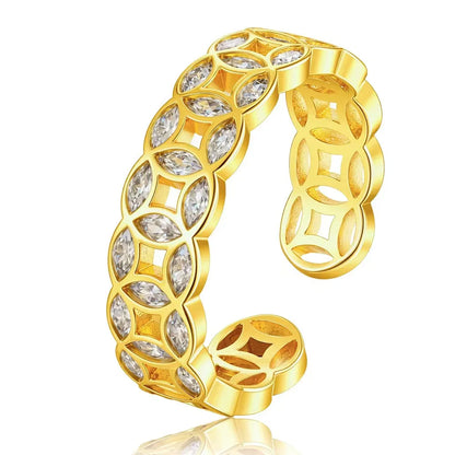 A coin ring for women
