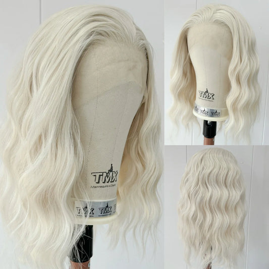 Short 60 Blonde Curly Hair