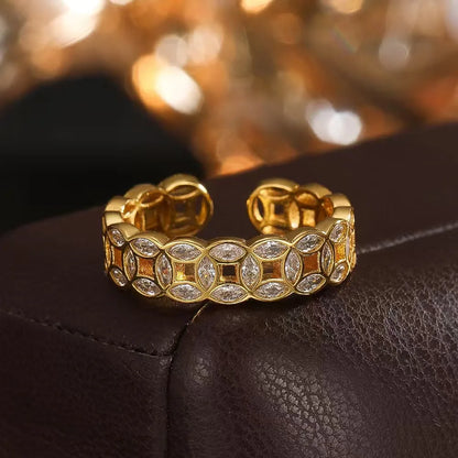 A coin ring for women