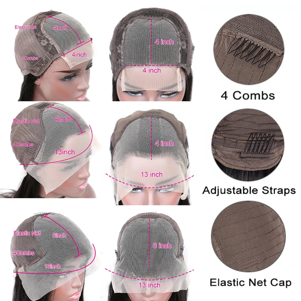 Front Human Hair Wig