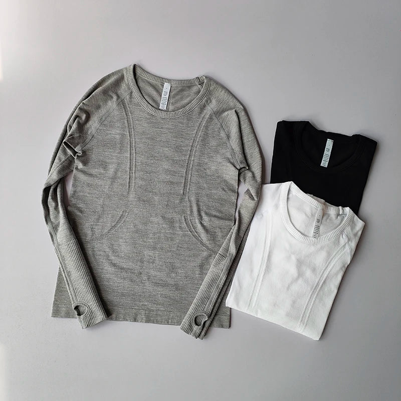 , Sports Tops, Round Neck,,