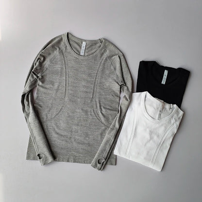, Sports Tops, Round Neck,,
