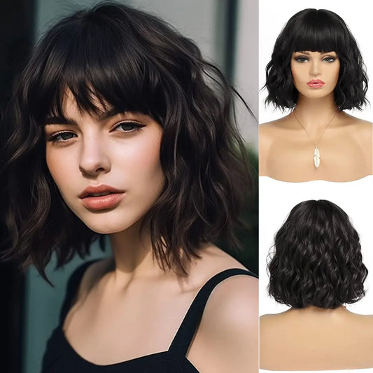 Synthetic Short Curly Hair